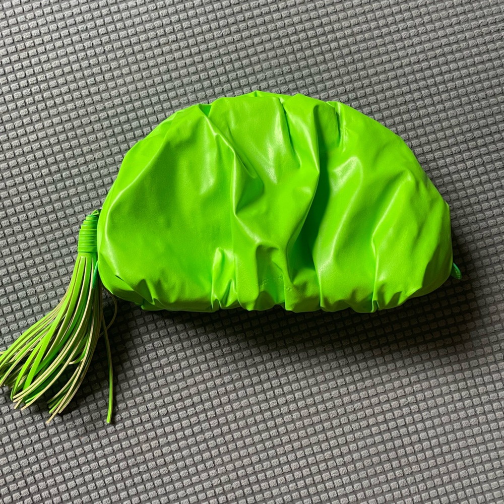 Rebecca Minkoff Green Leather Clutch
